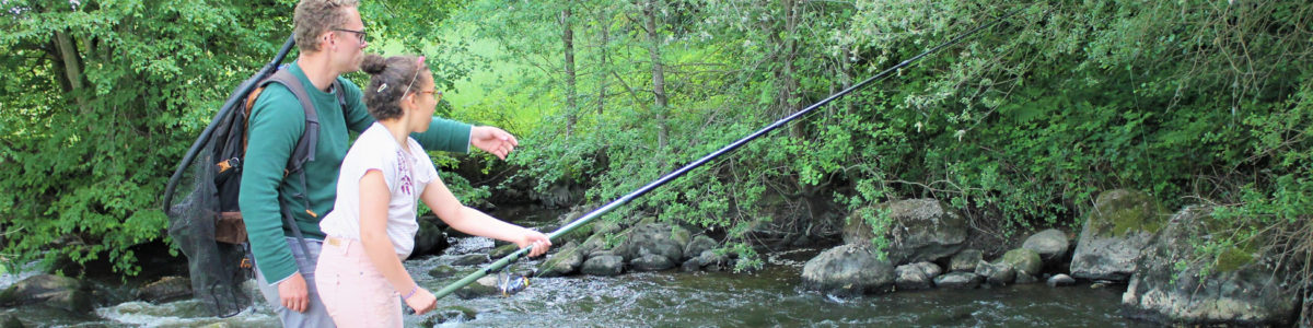 Sorties pêche sur les rivières de Suisse normande ©MJourdanCPIE61