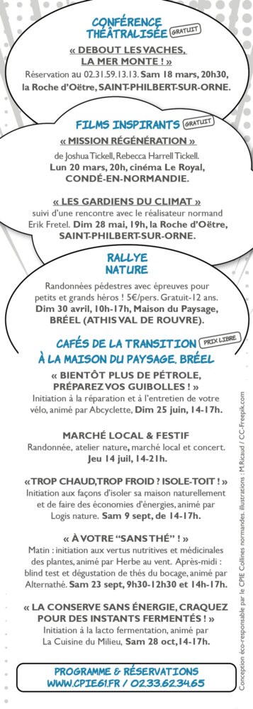 marque page programme2 Programme "Debout les loutres, désert en vue !"