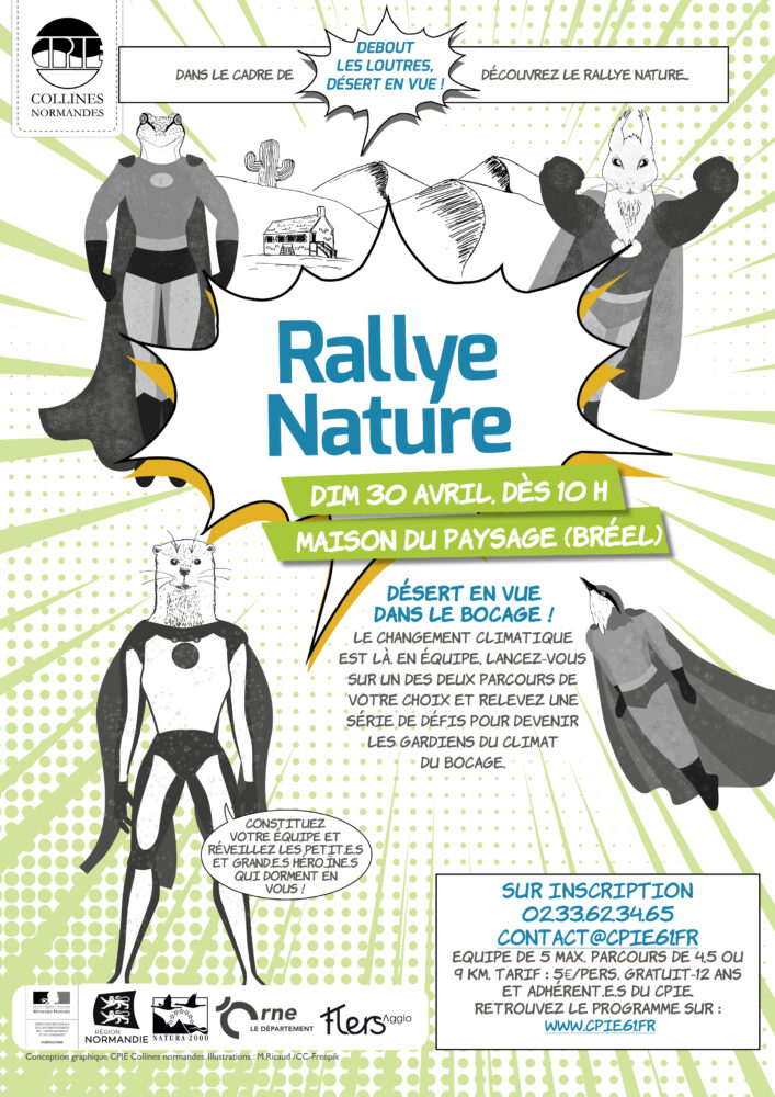 Affiche Rallye nature