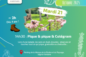 affiche de la sortie nature