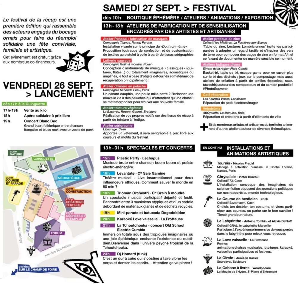 programme des animation du festival